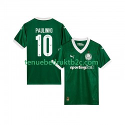 Thuisshirt Palmeiras Paulinho 10 Mannen 2025-26 S-S