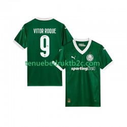 Thuisshirt Palmeiras Vitor Roque 9 Mannen 2025-26 S-S