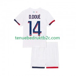 Uitshirt Paris Saint-Germain Desire Doue 14 Voetbalteneu Kinderen 2025-26 S-S