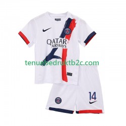Uitshirt Paris Saint-Germain Desire Doue 14 Voetbalteneu Kinderen 2025-26 S-S
