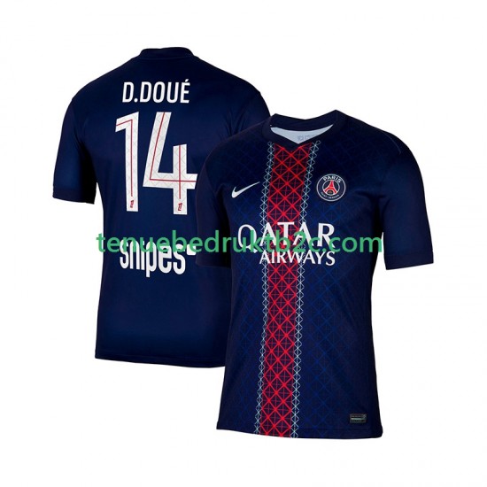 Thuisshirt Paris Saint-Germain Desire Doue 14 Mannen 2025-26 S-S
