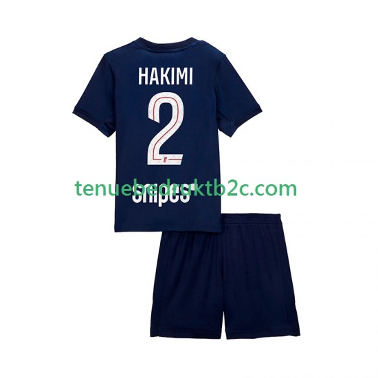 Thuisshirt Paris Saint-Germain Hakimi 2 Voetbalteneu Kinderen 2025-26 S-S