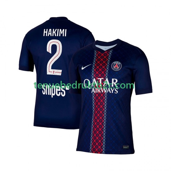 Thuisshirt Paris Saint-Germain Hakimi 2 Mannen 2025-26 S-S