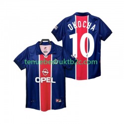 Thuisshirt Retro Paris Saint-Germain OKOCHA 10 Mannen 1998 1999 S-S