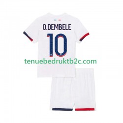 Uitshirt Paris Saint-Germain Ousmane Dembele 10 Voetbalteneu Kinderen 2025-26 S-S