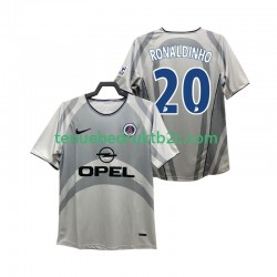 Uitshirt Retro Paris Saint-Germain RONALDINHO 20 2001 Mannen 2002 S-S
