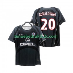 3de shirt Retro Paris Saint-Germain RONALDINHO 20 2001 Mannen 2002 S-S