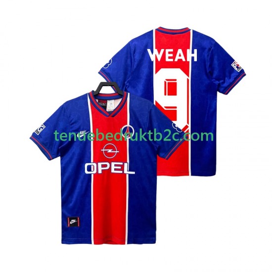 Thuisshirt Retro Paris Saint-Germain WEAH 9 1995 1996 Mannen S-S