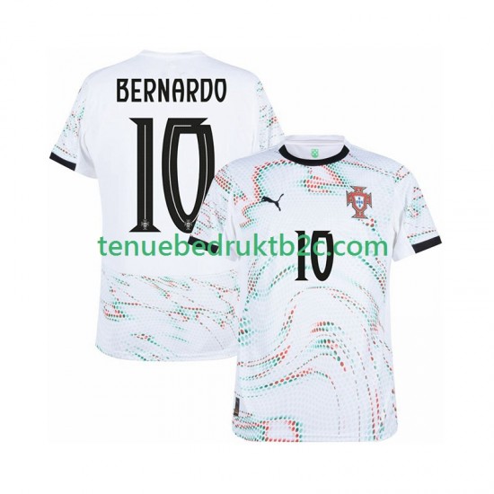 Uitshirt Portugal Bernardo Silva 10 Mannen 2025-26 S-S