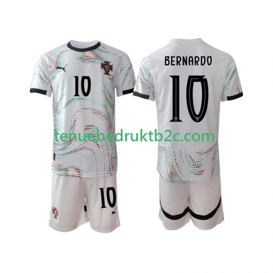 Uitshirt Portugal Bernardo Silva 10 Voetbalteneu Kinderen 2025-26 S-S