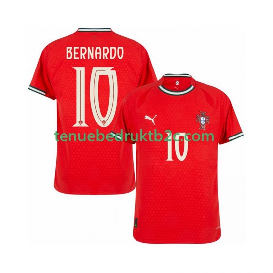 Thuisshirt Portugal Bernardo Silva 10 Mannen 2025-26 S-S