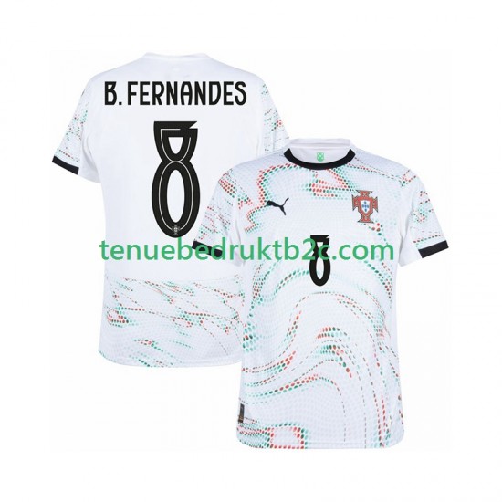 Uitshirt Portugal Bruno Fernandes 8 Mannen 2025-26 S-S