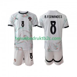 Uitshirt Portugal Bruno Fernandes 8 Voetbalteneu Kinderen 2025-26 S-S