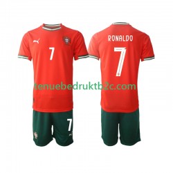 Thuisshirt Portugal Cristiano Ronaldo 7 Voetbalteneu Kinderen 2025 S-S