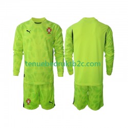 Thuisshirt Portugal Keeper Voetbalteneu Kinderen 2025 L-S