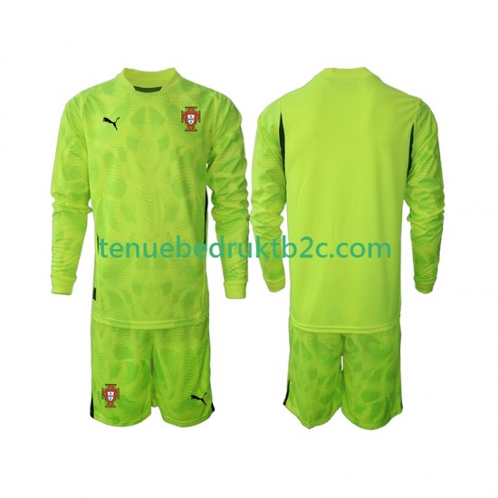 Thuisshirt Portugal Keeper Voetbalteneu Kinderen 2025 L-S