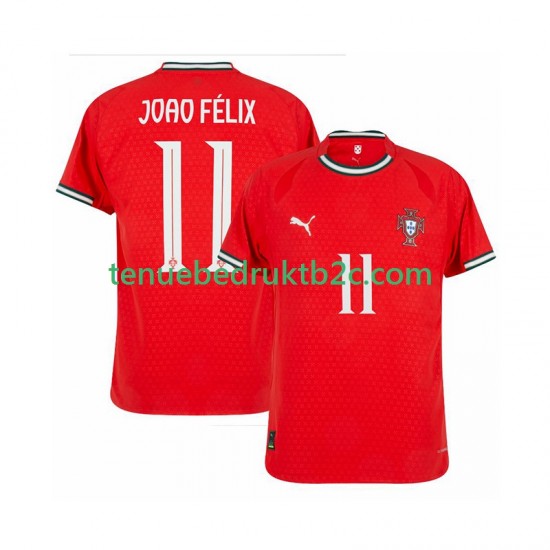 Thuisshirt Portugal Joao Felix 11 Mannen 2025-26 S-S