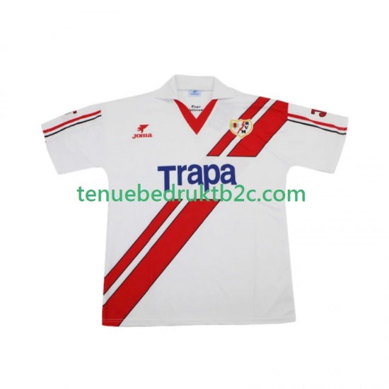 Thuisshirt Retro Rayo Vallecano 1997 Mannen 1998 S-S