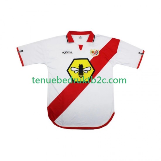 Thuisshirt Retro Rayo Vallecano 2000 2001 Mannen S-S