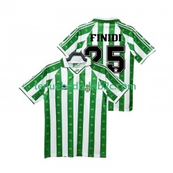 Thuisshirt Retro Real Betis FINIDI 25 1996 1997 Mannen S-S