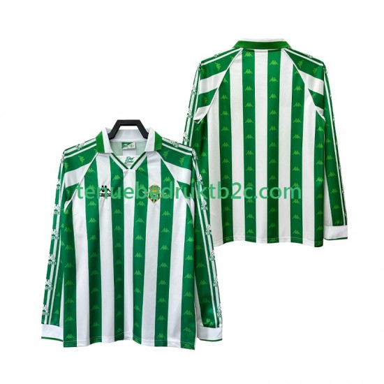 Thuisshirt Retro Real Betis 1996 1997 Mannen L-S