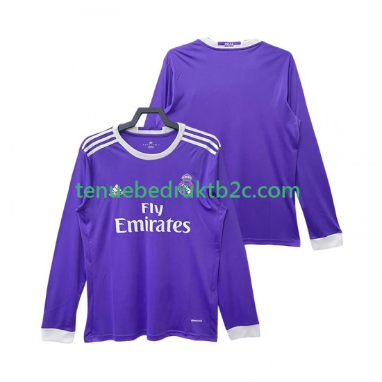 Uitshirt Retro Real Madrid 2016 2017 Mannen L-S