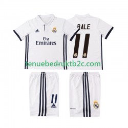 Thuisshirt Retro Real Madrid BALE 11 2016 2017 Voetbalteneu Kinderen S-S