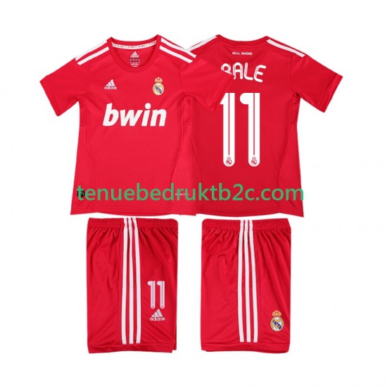 3de shirt Retro Real Madrid BALE 11 2012 Voetbalteneu Kinderen 2011 S-S
