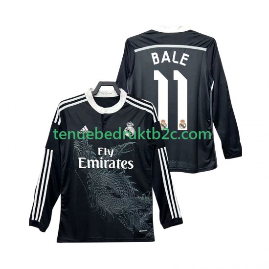 3de shirt Retro Real Madrid BALE 11 2014 2015 Mannen L-S