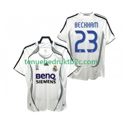 Thuisshirt Retro Real Madrid BECKHAM 23 2007 Mannen 2006 S-S
