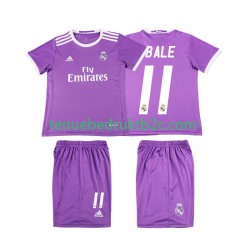 Uitshirt Retro Real Madrid Bale 11 2016 2017 Voetbalteneu Kinderen S-S