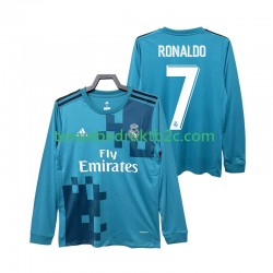 3de shirt Retro Real Madrid CRISTIANO RONALDO 7 2017 2018 Mannen L-S