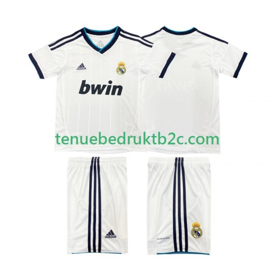 Thuisshirt Retro Real Madrid 2012 2013 Voetbalteneu Kinderen S-S