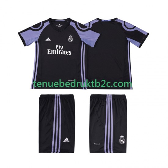 3de shirt Retro Real Madrid 2016 2017 Voetbalteneu Kinderen S-S