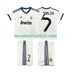 Thuisshirt Retro Real Madrid Cristiano Ronaldo 7 2012 2013 Voetbalteneu Kinderen S-S