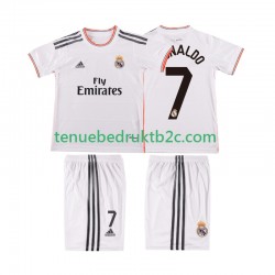Thuisshirt Retro Real Madrid Cristiano Ronaldo 7 2013 2014 Voetbalteneu Kinderen S-S