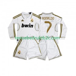 Thuisshirt Retro Real Madrid Cristiano Ronaldo 7 2012 Voetbalteneu Kinderen 2011 L-S