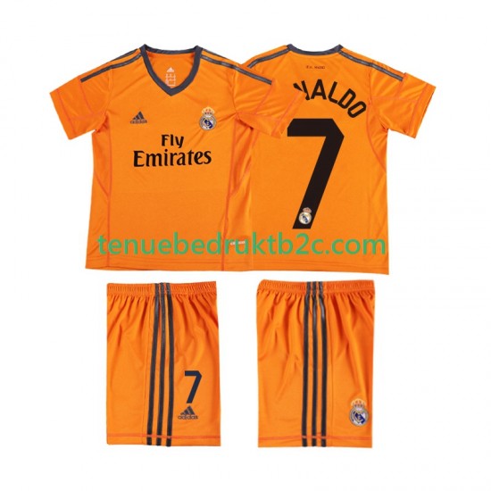 3de shirt Retro Real Madrid Cristiano Ronaldo 7 2013 2014 Voetbalteneu Kinderen S-S
