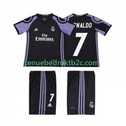 3de shirt Retro Real Madrid Cristiano Ronaldo 7 2016 2017 Voetbalteneu Kinderen S-S
