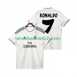 Thuisshirt Retro Real Madrid Cristiano Ronaldo 7 2013 2014 Mannen S-S