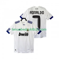 Thuisshirt Retro Real Madrid Cristiano Ronaldo 7 Mannen 2011 2010 S-S