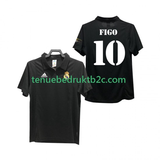 Uitshirt Retro Real Madrid FIGO 10 2003 Mannen 2002 S-S