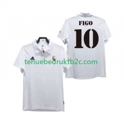 Thuisshirt Retro Real Madrid FIGO 10 2003 Mannen 2002 S-S