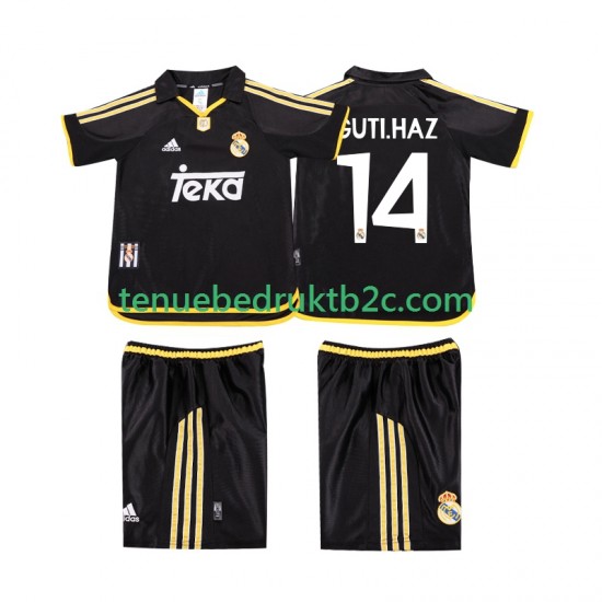 Uitshirt Retro Real Madrid GUTI.HAZ 14 2001 Voetbalteneu Kinderen 1999 S-S