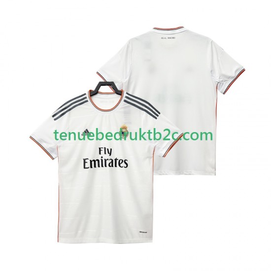 Thuisshirt Retro Real Madrid 2013 2014 Mannen S-S