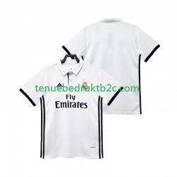 Thuisshirt Retro Real Madrid 2017 2018 Mannen S-S