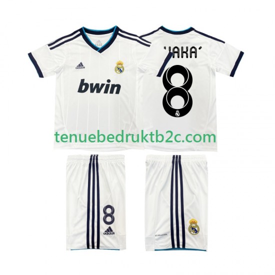 Thuisshirt Retro Real Madrid KAKA 8 2012 2013 Voetbalteneu Kinderen S-S