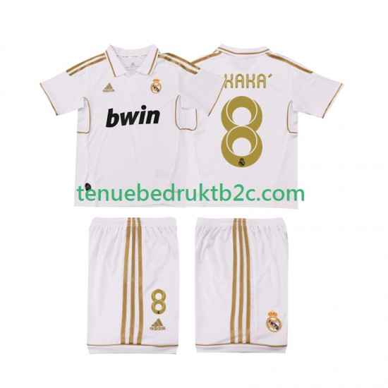 Thuisshirt Retro Real Madrid KAKA 8 2012 Voetbalteneu Kinderen 2011 S-S