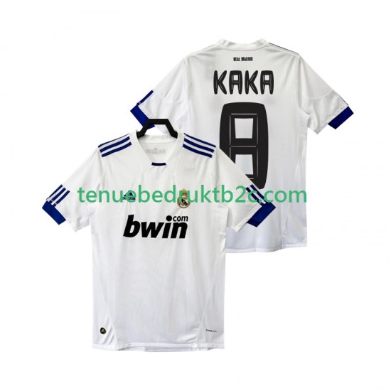 Thuisshirt Retro Real Madrid KAKA 8 Mannen 2011 2010 S-S