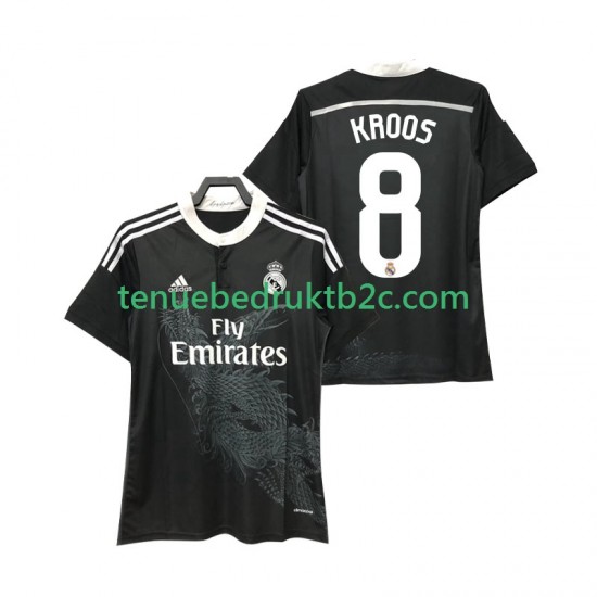 Uitshirt Retro Real Madrid KROOS 8 2014 2015 Mannen S-S